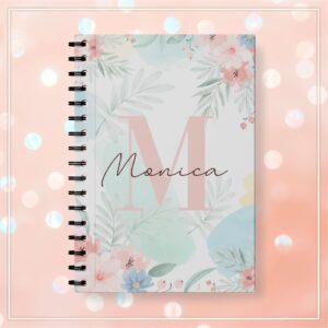 Pacote de Artes Agenda Alfabeto Floral V23