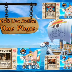 Pack Arte Caneca One Piece