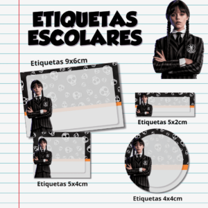 Pack Etiquetas Escolares