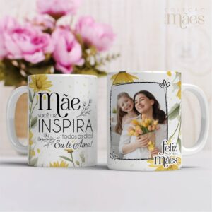 Pacote de Artes Canecas Dia das Mães V24 Foto