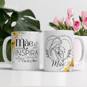 Pacote de Artes Canecas Dia das Mães V24