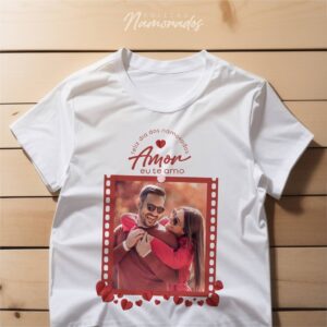 Pacote de Artes Camisetas Personalizadas Namorados V24 COM FOTO