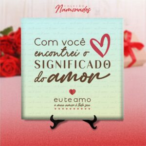 Pacote de Artes Azulejos Personalizados Namorados V24 SEM FOTO