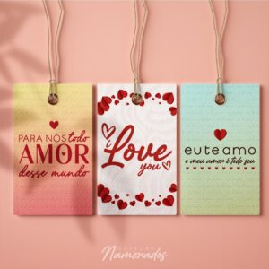Pacote de Artes Tags Cartões Feliz Dia dos Namorados V24
